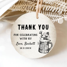 Etiquetas Para Recuerdos Boos y Booze Fantasma Halloween Party