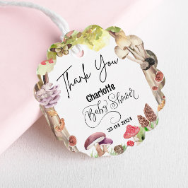 Etiquetas Para Recuerdos bosque de bosques de flores de bebé de hongos