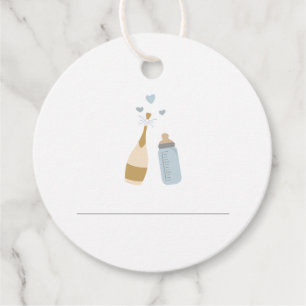Etiquetas Para Recuerdos Botellas ANDI Blue Poppin Botellas de jugo Momosa 