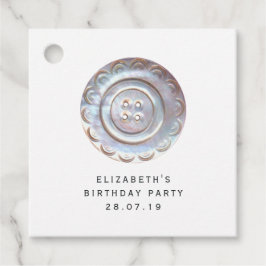 Etiquetas Para Recuerdos Botón de Moda de vintage