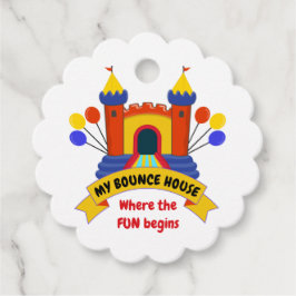 Etiquetas Para Recuerdos BOUNCE BOUNCY HOUSE BIRTHDAY PARTY Business Gift