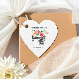 Etiquetas Para Recuerdos Boutique sastre para máquina de coser negro