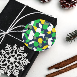 Etiquetas Para Recuerdos Bright Geo