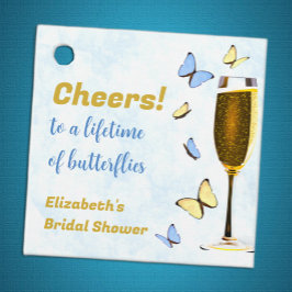 Etiquetas Para Recuerdos Brindis Por Una Vida De Mariposas Despedida De Sol