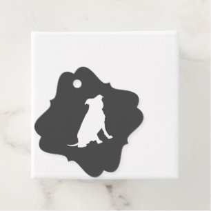 Etiquetas Para Recuerdos Bulldog Pit Baby Pitbull Shower Sexo Neutral