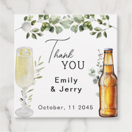 Etiquetas Para Recuerdos Burbujas Y Breews Bodas Ducha Gracias