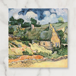Etiquetas Para Recuerdos Cabañas de paja en Cordevill Vincent van Gogh