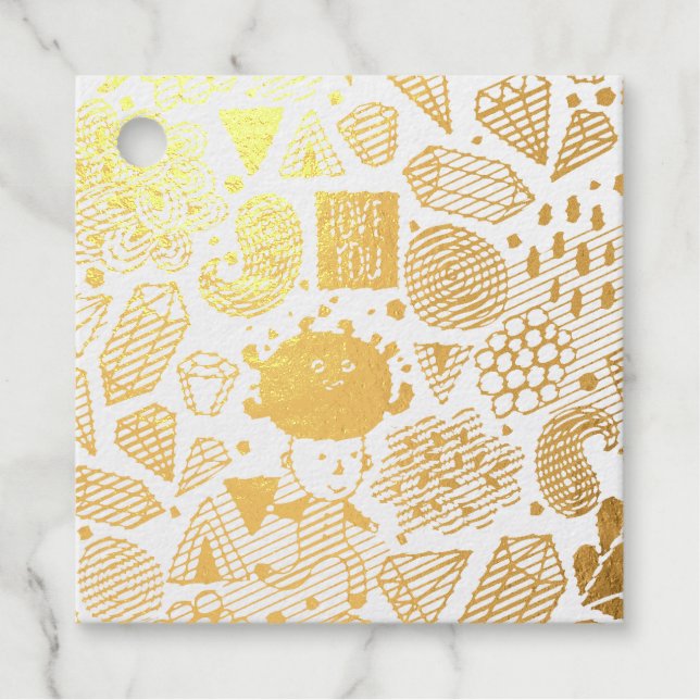 Etiquetas Para Recuerdos Cabeza loca (Anverso)