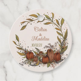 Etiquetas Para Recuerdos Cae el Boda de la Inespiritualidad de Otoño de la 