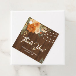 Etiquetas Para Recuerdos Caer enamorada de la ducha de novias de madera rús