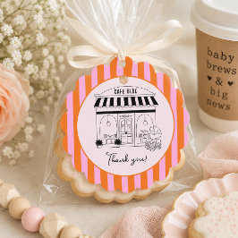 Etiquetas Para Recuerdos Café Baby Shower | Paris Café | Café Bébé