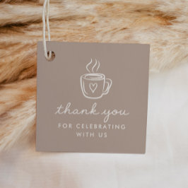 Etiquetas Para Recuerdos Café Bebe Espresso para Baby Shower en Casa