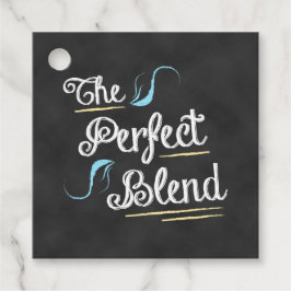 Etiquetas Para Recuerdos Café Chalkboard La Mezcla Perfecta