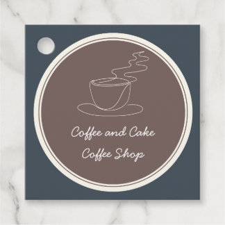 Etiquetas Para Recuerdos Café y cafetería
