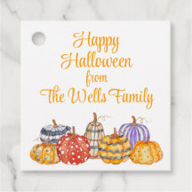 Calabazas con estampado de color acuático