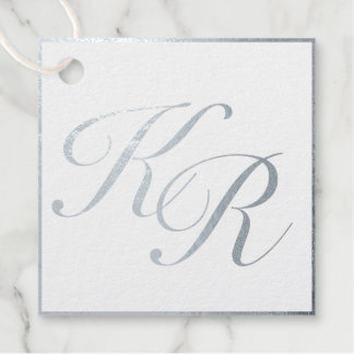 Etiquetas Para Recuerdos Caligrafía Elegante Boda de Relieve metalizado pla