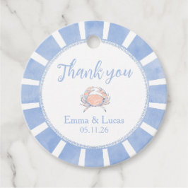 Etiquetas Para Recuerdos cangrejo