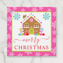 Casa de pan de jengibre adorable invierno Navidad