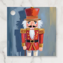 Cascanueces de Navidad | Acuarela de Soldado Rojo
