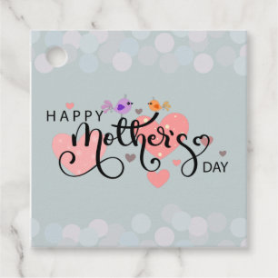 Etiquetas Para Recuerdos Celebración "Happy Mother's Day"