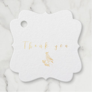 Etiquetas Para Recuerdos Cepillo de aves de la selva acuarela