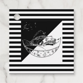 Etiquetas Para Recuerdos Chalkboard Navidad Car