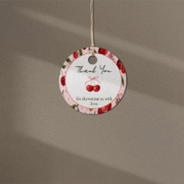 Etiquetas Para Recuerdos Cherry Sweet Favor Tag