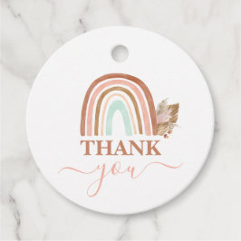 Etiquetas Para Recuerdos Chica Baby Shower arcoiris rosa