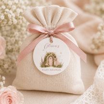 Chica Bosque Encantado Rosa Fiesta de Baby Shower