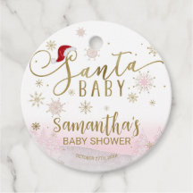 Chica de Navidades de Santa Bebé Baby Shower