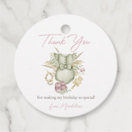 Etiquetas Para Recuerdos Chica Rosa Boho Fiesta Baby Shower Gracias Etiquet