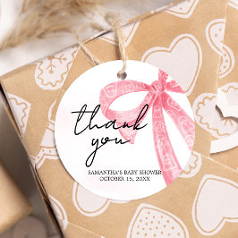 Etiquetas Para Recuerdos Chica Rosa Pequeño Boo Halloween Ronda de Baby Sho