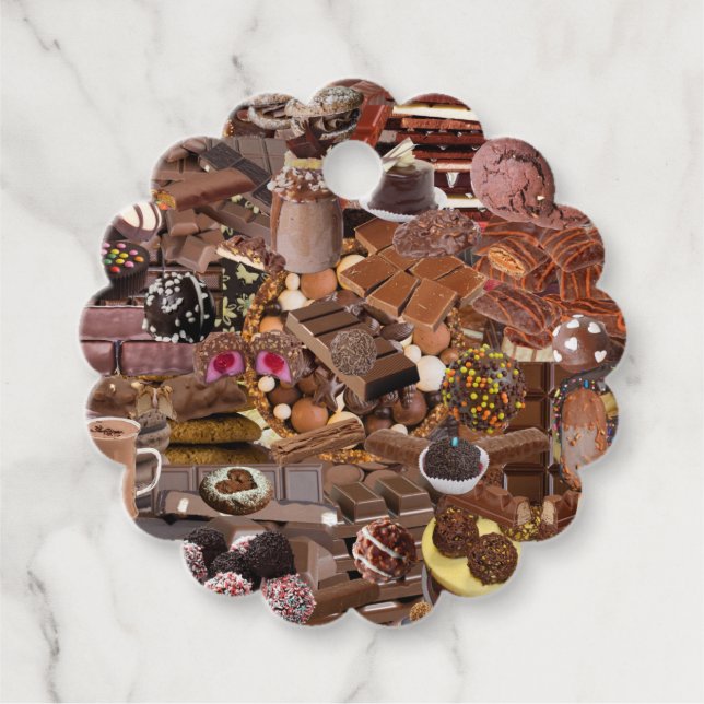 Etiquetas Para Recuerdos Chockablock Chocs (Anverso)