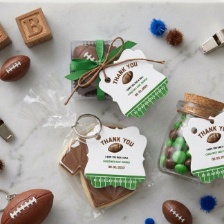 Etiquetas Para Recuerdos Chorreado Deportivo Fútbol Baby Shower