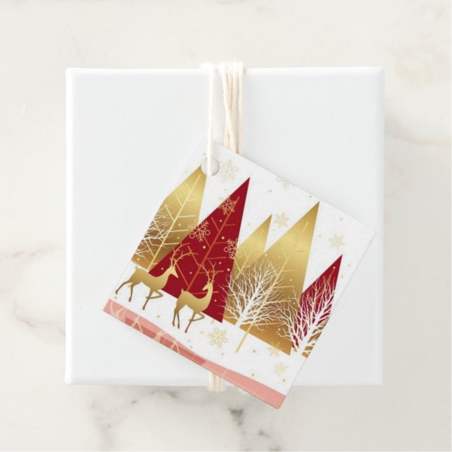 Etiquetas Para Recuerdos Christmas Gift Tag (In situ)