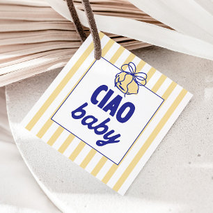 Etiquetas Para Recuerdos CIAO BABY Lemon Mediterranean Amalfi