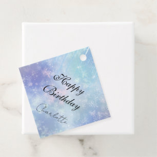 Etiquetas Para Recuerdos Ciclos congelados personalizados