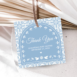 Etiquetas Para Recuerdos Cielito Lindo Papel Picado Baby Shower