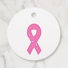 Etiquetas Para Recuerdos Cinta De Concienciación Sobre El Cáncer De Mama Co