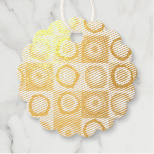 Etiquetas Para Recuerdos circles pattern