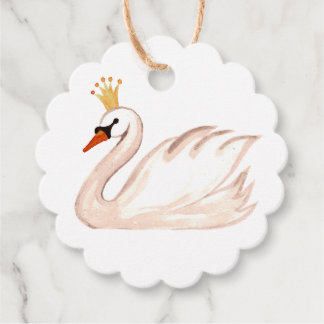 Etiquetas Para Recuerdos Cisne regio