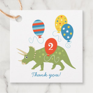 Etiquetas Para Recuerdos Cita Cumpleaños Dinosaur Triceratops Nombre Person