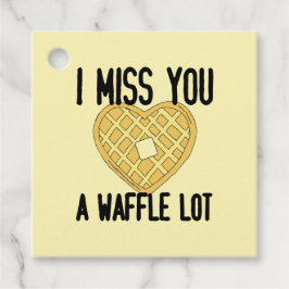 Etiquetas Para Recuerdos Cita de alguien perdido te echo de menos un Waffle