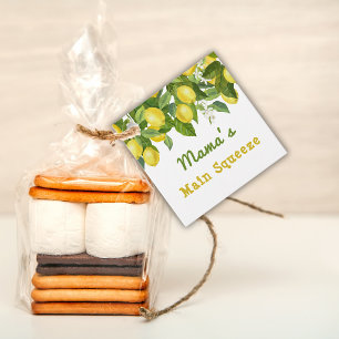 Etiquetas Para Recuerdos Citrus Main Squeeze Sweetie Lemon Baby Shower