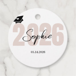 Etiquetas Para Recuerdos Clase de graduación personalizada de 2026