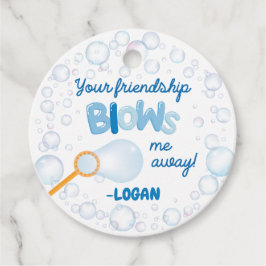 Etiquetas Para Recuerdos Clase Valentines Favoritos a la burbuja