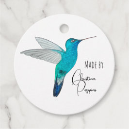 Etiquetas Para Recuerdos Colibrí personalizado