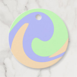 Etiquetas Para Recuerdos Color azul verde oscuro líquido mármol boho patrón