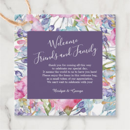 Etiquetas Para Recuerdos color de agua violeta vegetación vegetal