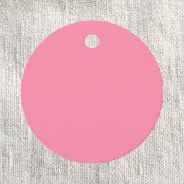 Etiquetas Para Recuerdos Color sólido rosa Baker-Miller